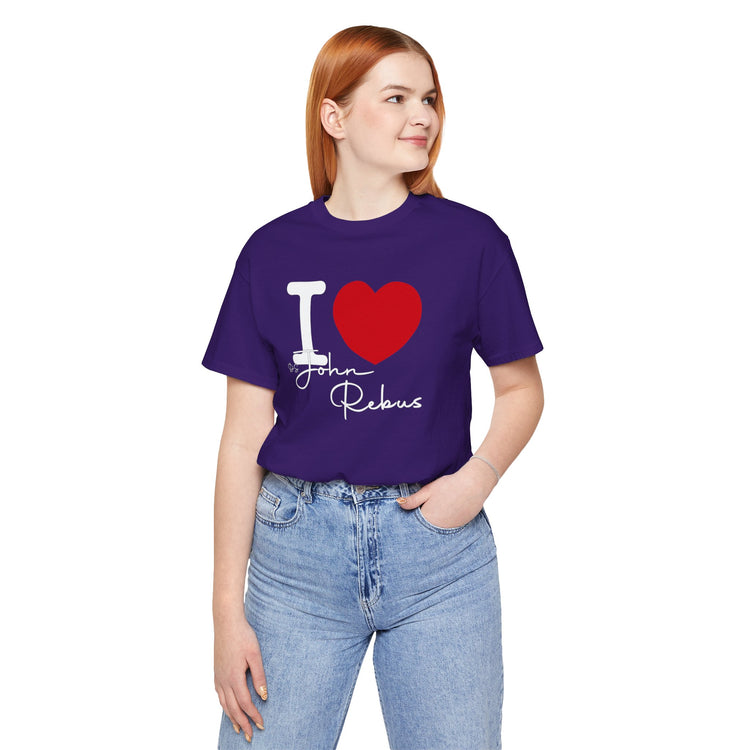 I Love John Rebus T-Shirt - Fandom-Made
