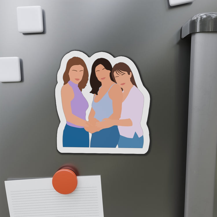 Charmed Trio Die-Cut Magnet - Fandom-Made
