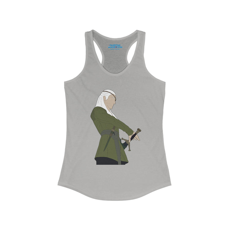 Aemond Targaryen Women's Racerback Tank - Fandom-Made