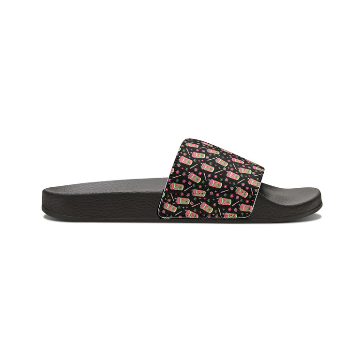 Highly Caffeinated All Over Print Women's Slides - Fandom-Made