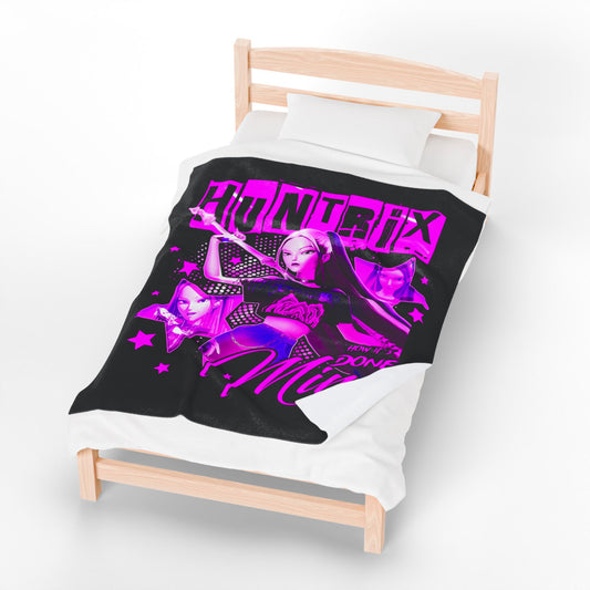 How It's Done Mira Velveteen Plush Blanket - Fandom-Made