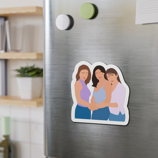Charmed Trio Die-Cut Magnet - Fandom-Made