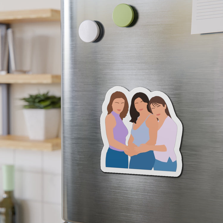 Charmed Trio Die-Cut Magnet - Fandom-Made