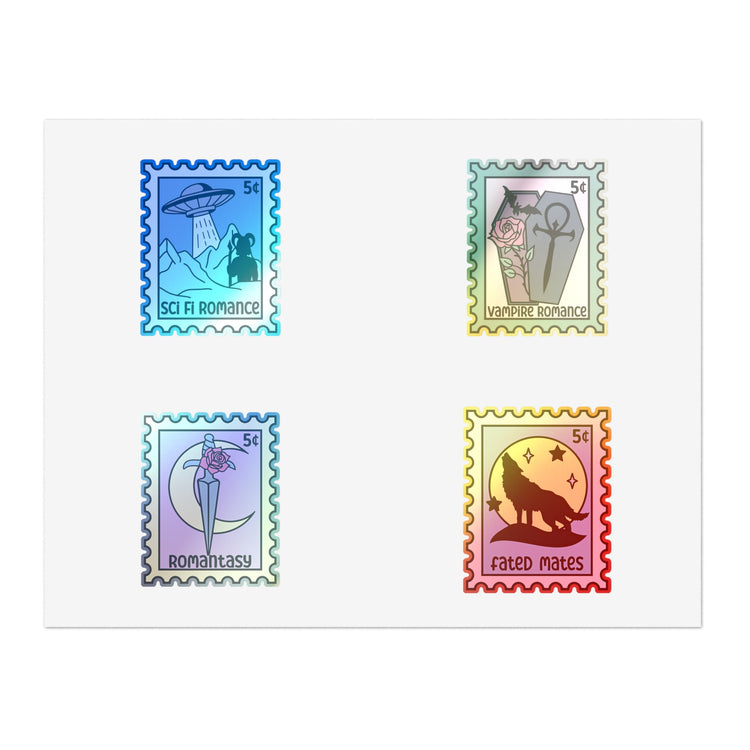 Fantasy Stamps Sticker Sheet Set 1 - Fandom-Made