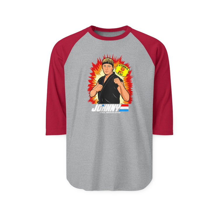 GI Johnny 3/4 Raglan Shirt - Fandom-Made