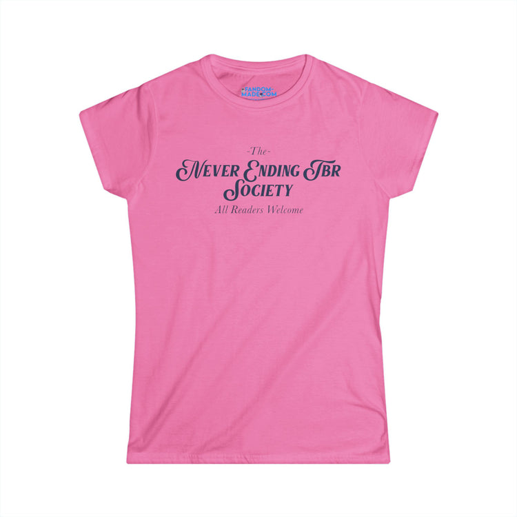 To Be Read Society T-Shirt - Fandom-Made
