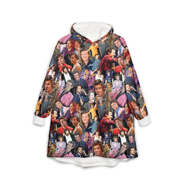 Harry Styles Unisex Hooded Blanket
