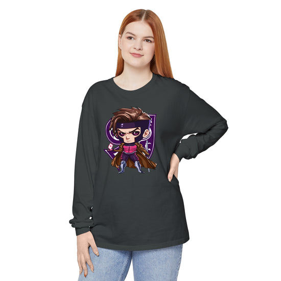 Gambit Long Sleeve T-Shirt - Fandom-Made