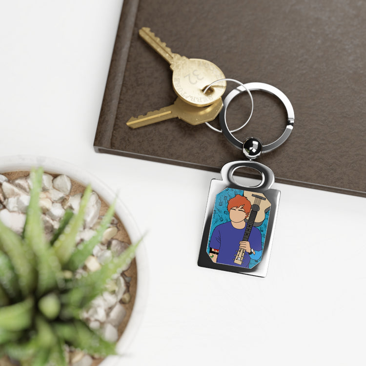 Ed Sheeran Keyring - Fandom-Made