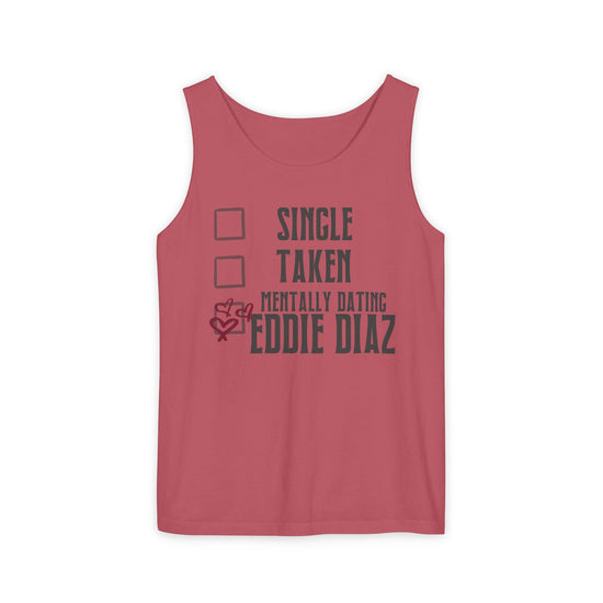 Mentally Dating Eddie Diaz Tank Top - Fandom-Made