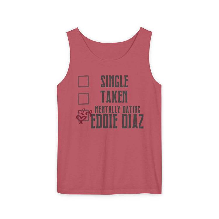 Mentally Dating Eddie Diaz Tank Top - Fandom-Made