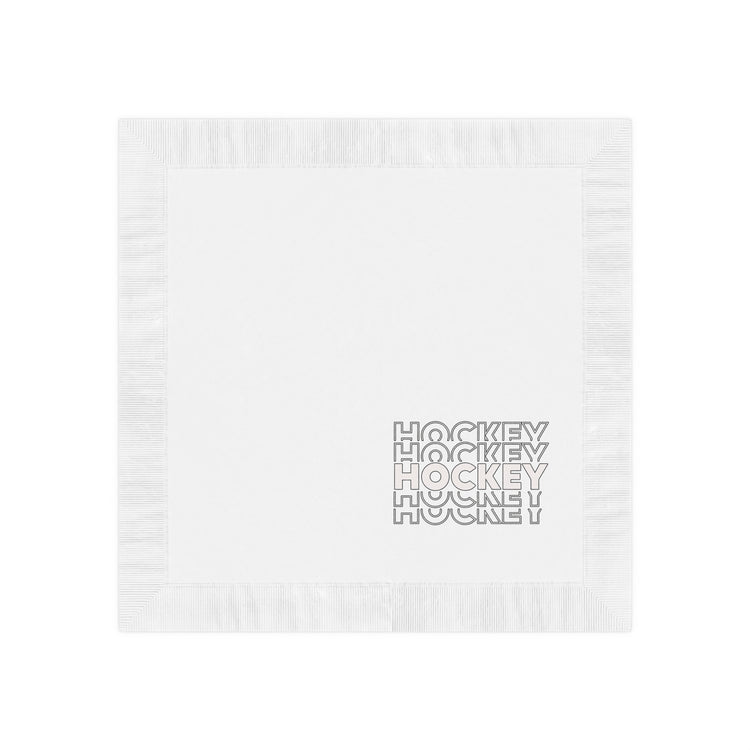 Hockey Hockey Hockey Napkins - Fandom-Made