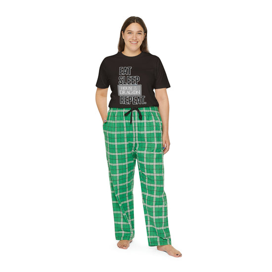 Eat Sleep House of the Dragon Women's Short Sleeve Pajama Set - Fandom-Made