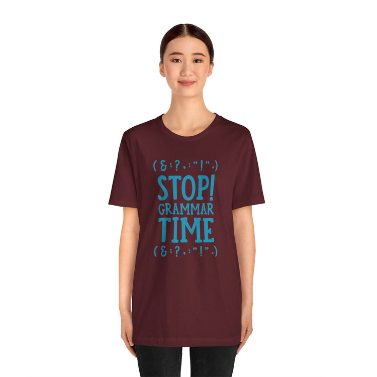 Grammar Time Unisex T-Shirt - Fandom-Made