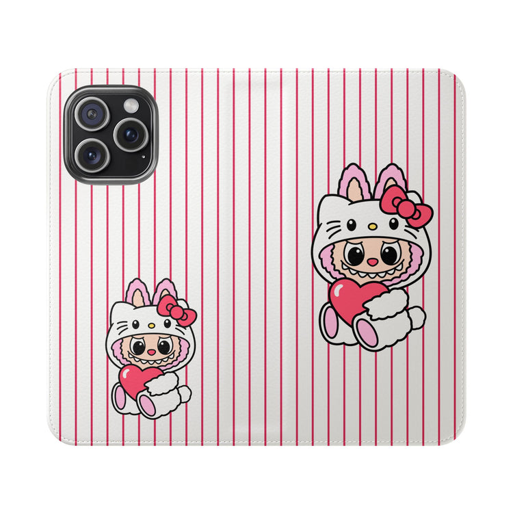 Bubu Kitty Flip Case - Fandom-Made