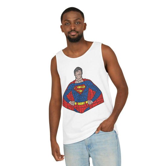 Kryptonian Calligram Tank Top - Fandom-Made
