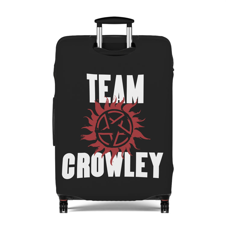 Team Crowley Luggage Cover - Fandom-Made
