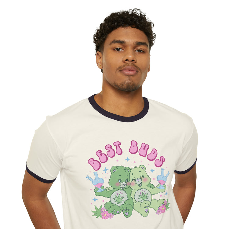 Best Buds Ringer T-Shirt - Fandom-Made