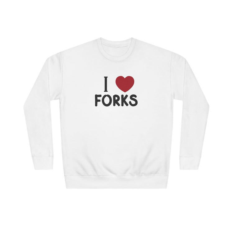 I Love Forks Premium Sweatshirt - Fandom-Made