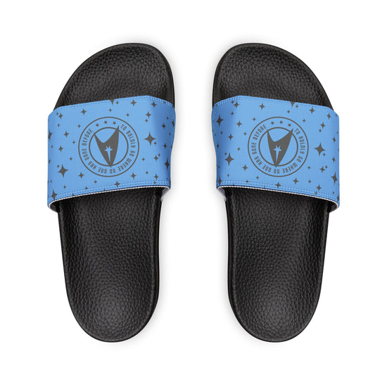 To Boldly Go Men's Slides - Fandom-Made