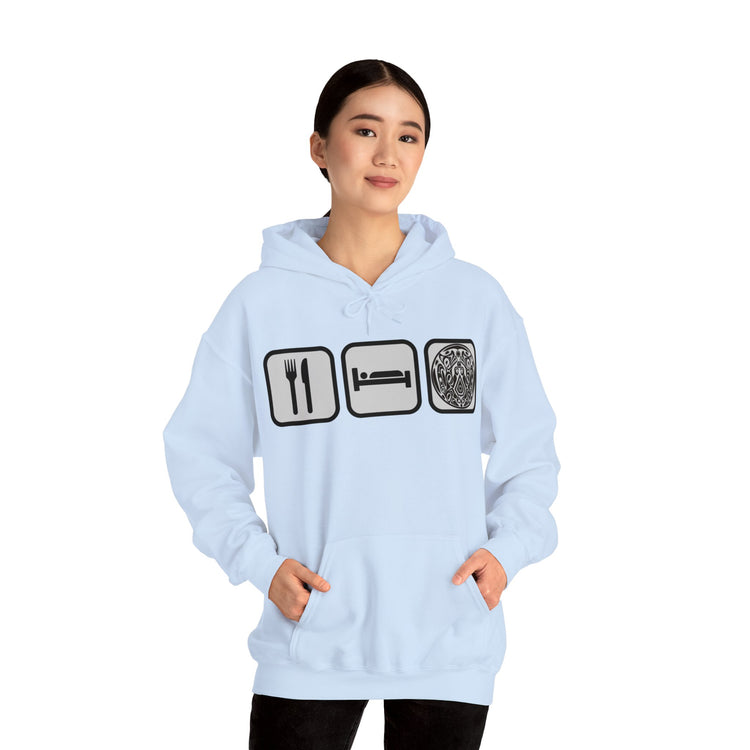 Eat Sleep Quileute Tribe Hoodie - Fandom-Made