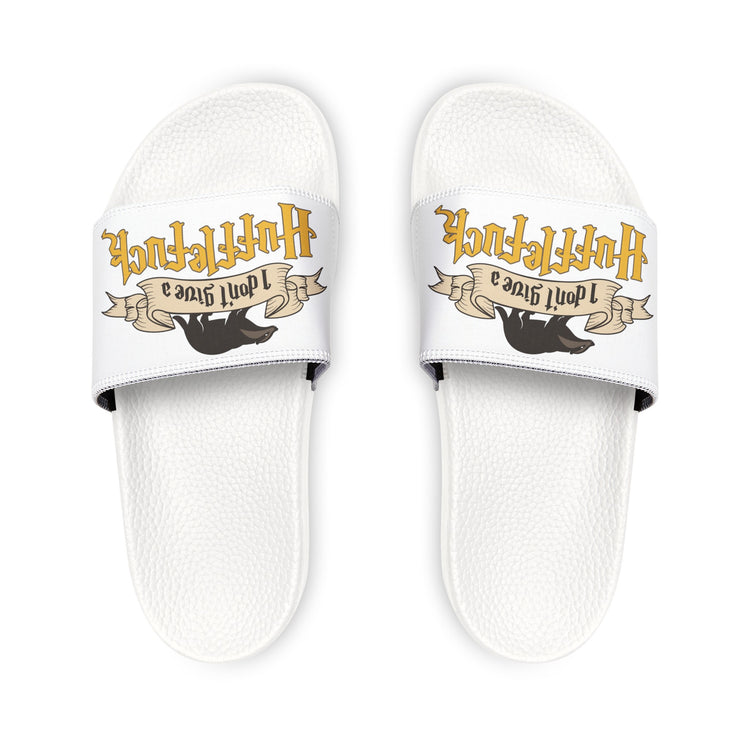 I Don't Give A Hufflepuff Women's Removable-Strap Sandals - Fandom-Made