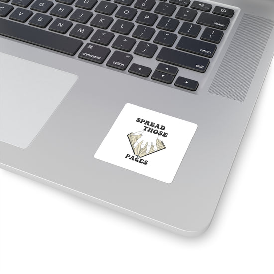 Spread Those Pages Smutty Edition Square Stickers - Fandom-Made