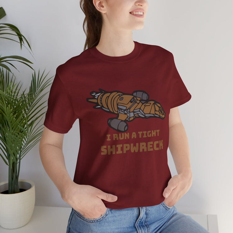 Tight Shipwreck Unisex T-Shirt - Fandom-Made