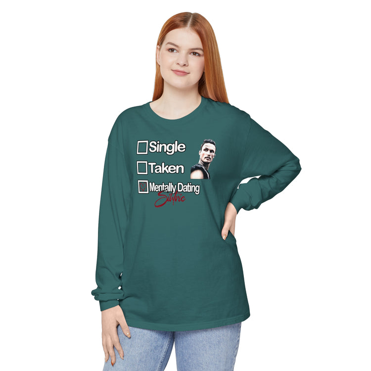 Mentally Dating Sihtric Long Sleeve T-Shirt - Fandom-Made