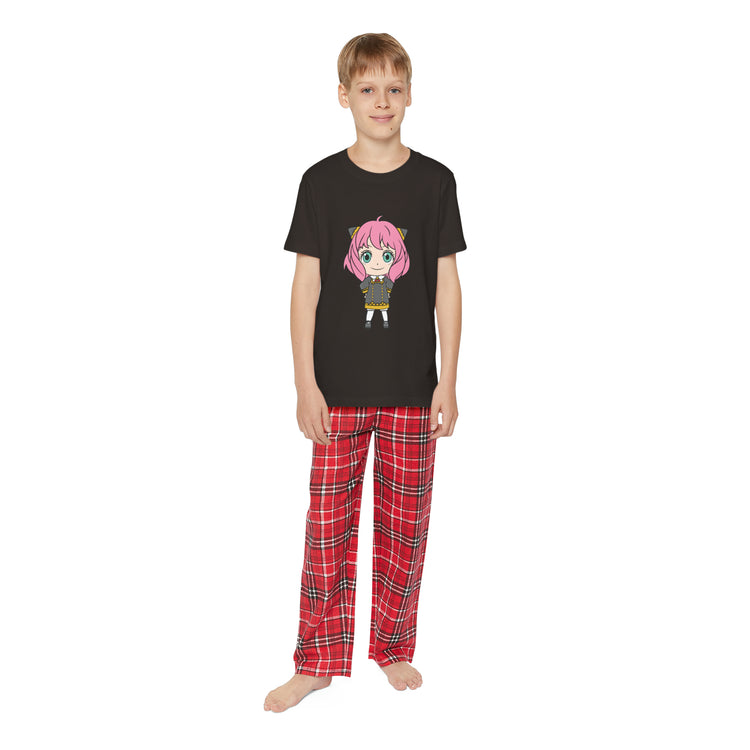 Anya Youth Short Sleeve Holiday Outfit Set - Fandom-Made