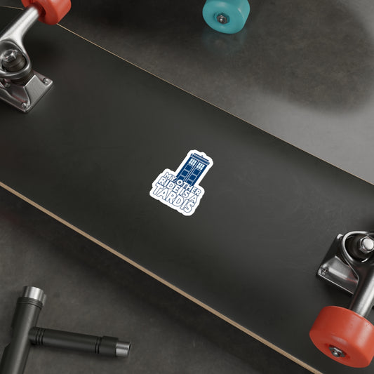 My Other Ride Is a Tardis Die-Cut Sticker - Fandom-Made