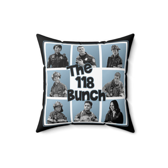 The 118 Bunch Square Pillow - Fandom-Made