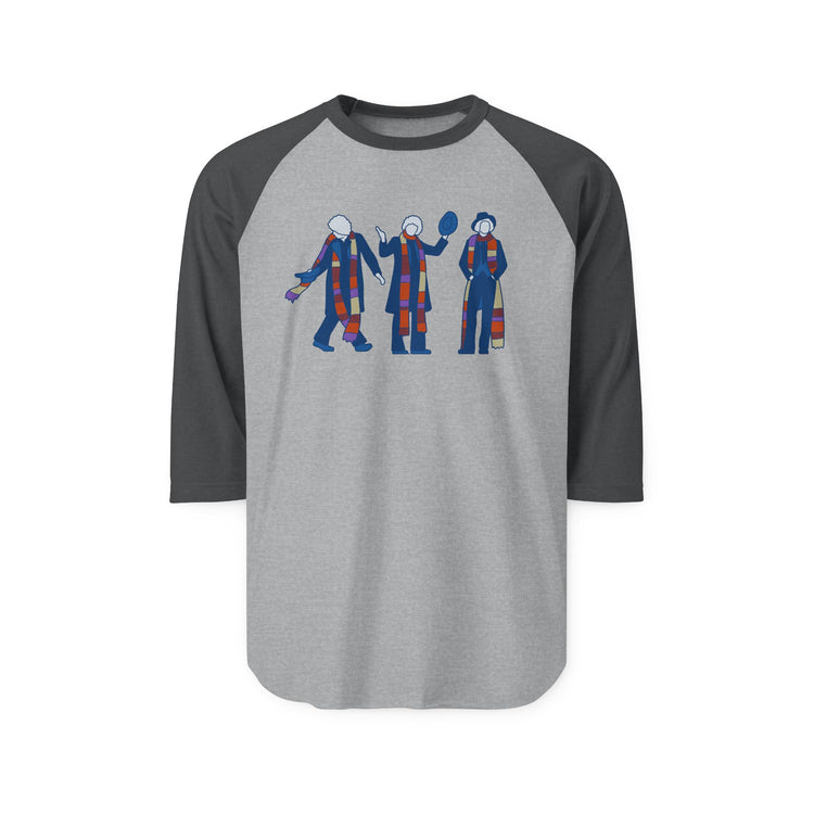 Fourth Doctor 3/4 Raglan Shirt - Fandom-Made