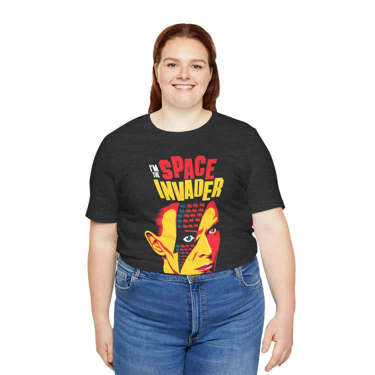 Bowie Space Invader Unisex T-Shirt - Fandom-Made