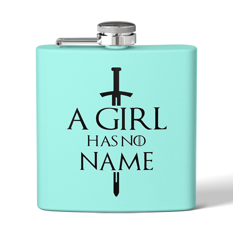 A Girl Has No Name Flask - Fandom-Made