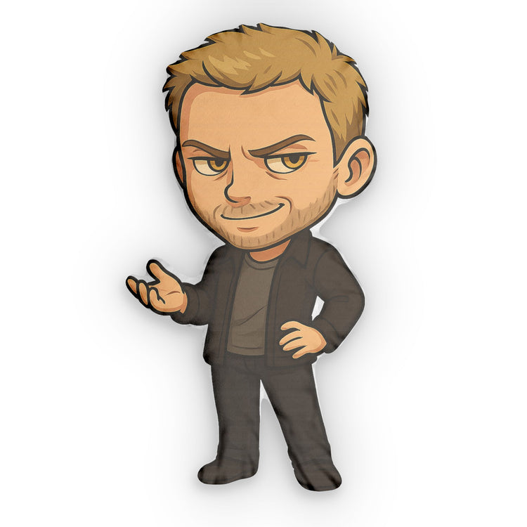 Lucifer-Shaped Pillow - Fandom-Made