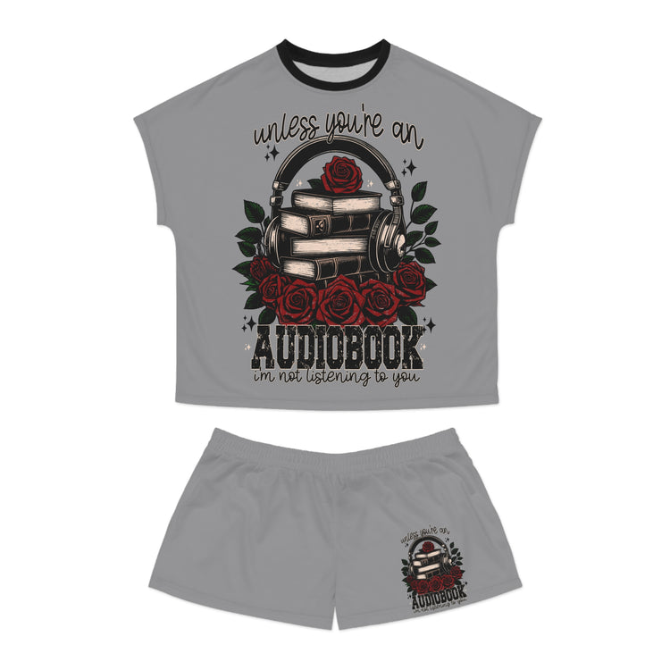 Not Listening Women's Short Pajama Set