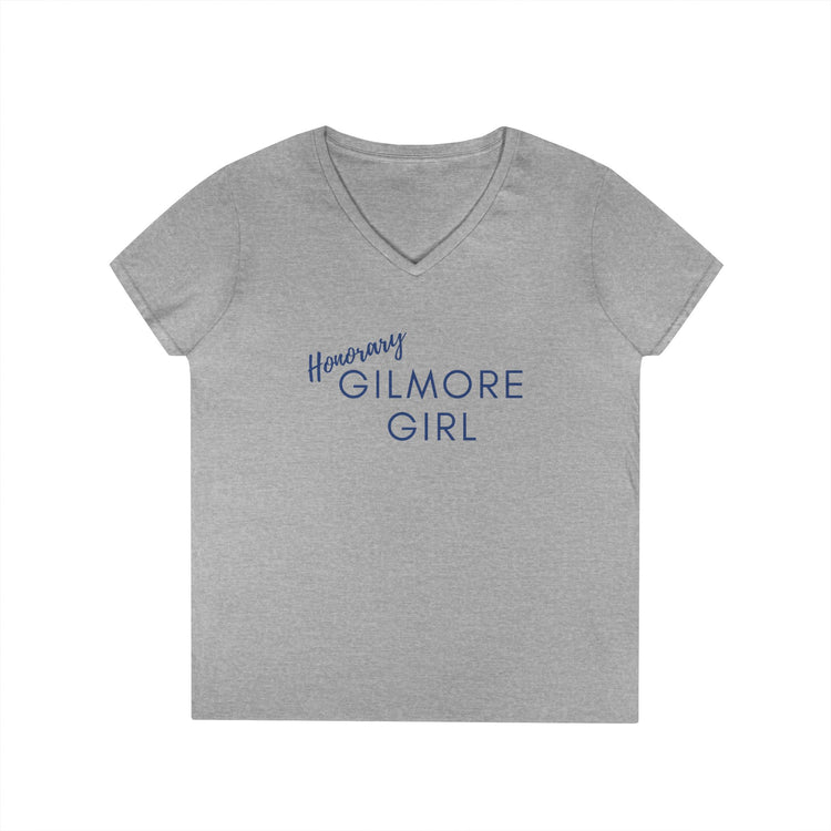 Honorary Gilmore Girl V-Neck Tee - Fandom-Made