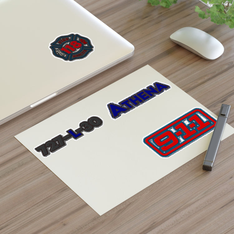 Athena Grant Sticker Sheet - Fandom-Made