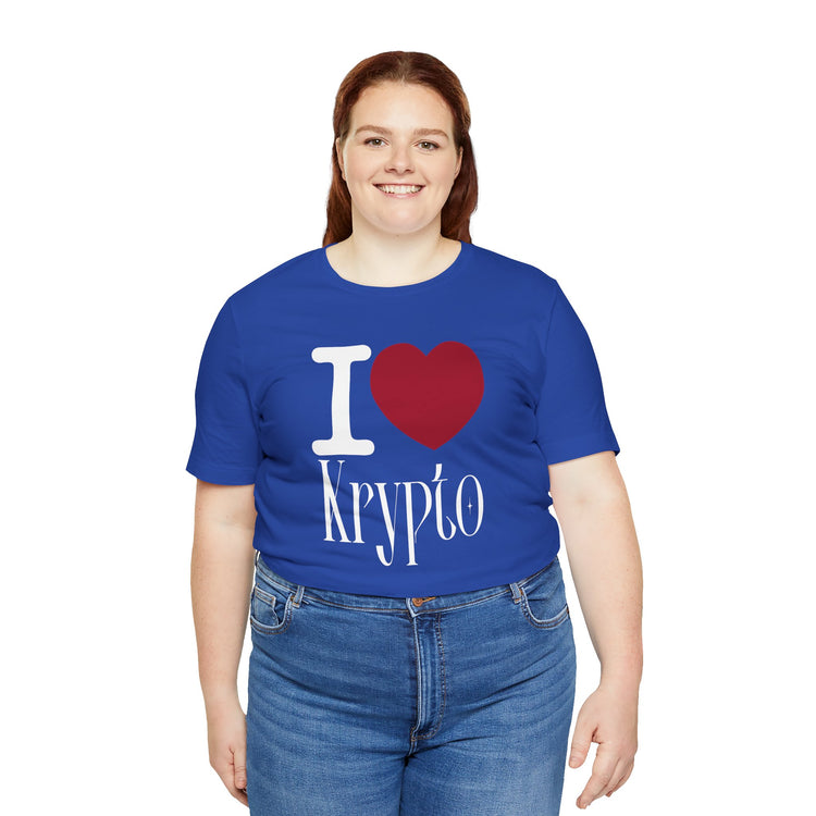I Love Krypto T-Shirt - Fandom-Made