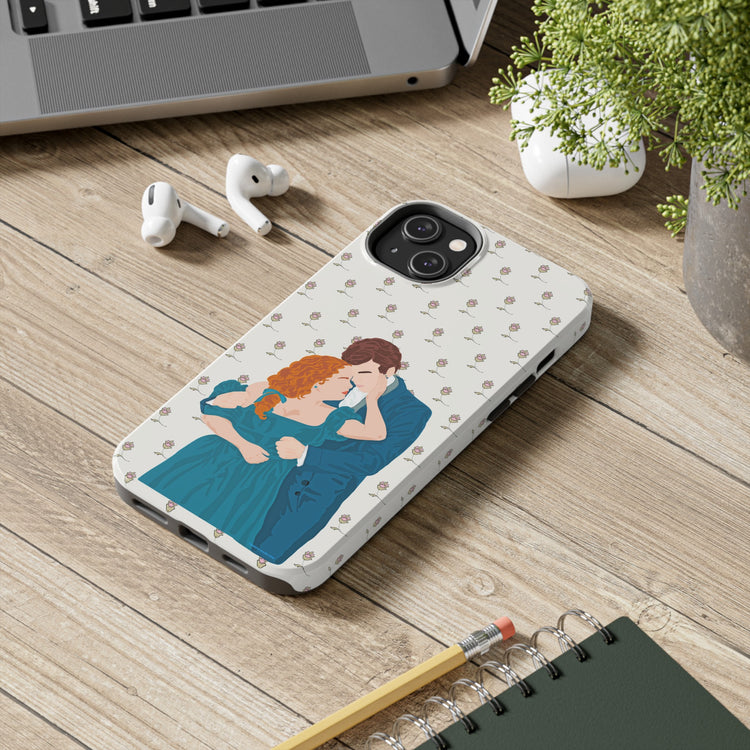 Penelope Featherington and Colin Bridgerton All-Over Print Phone Case - Fandom-Made