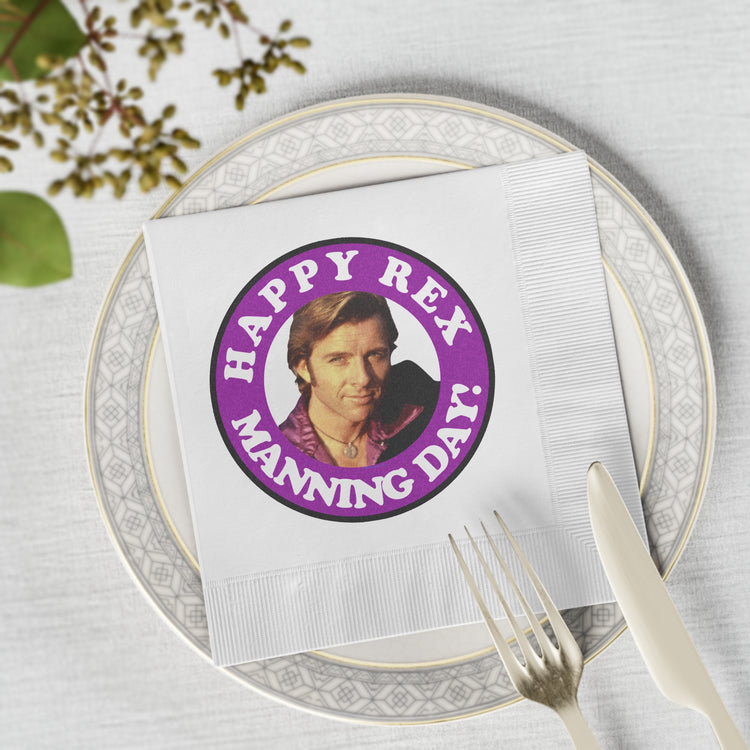 Happy Rex Manning Day Napkins - Fandom-Made