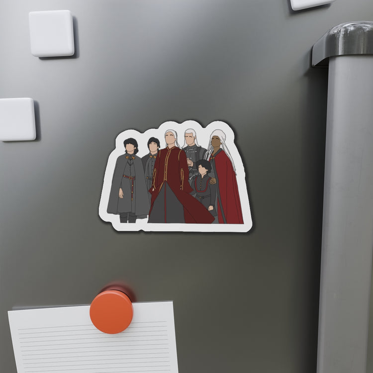 Team Black Group Die-Cut Magnet - Fandom-Made