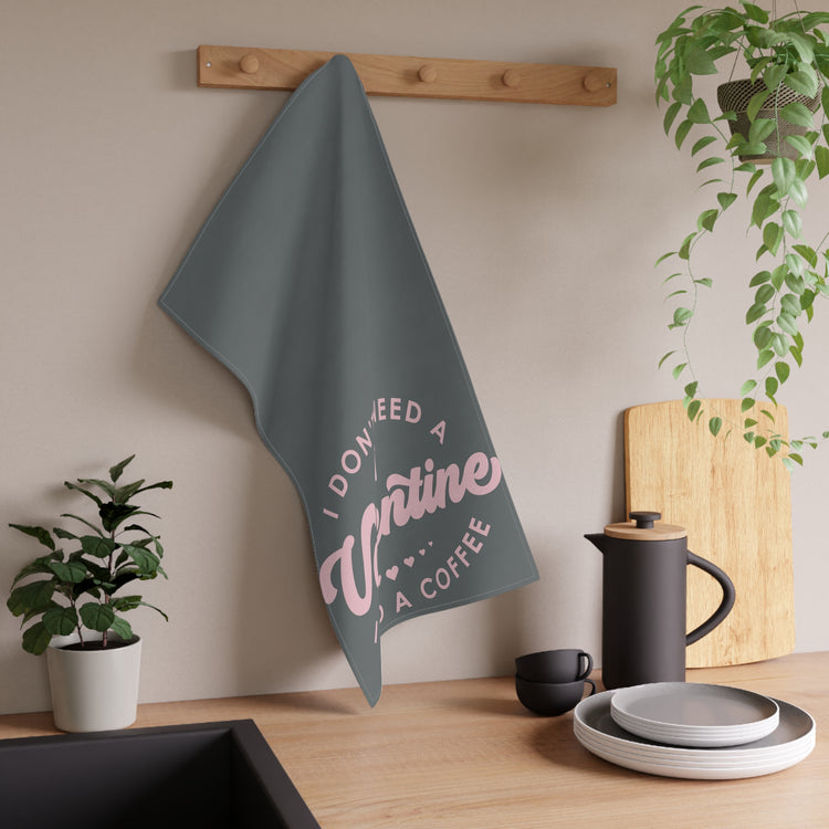 Valentine Coffee Kitchen Towel - Fandom-Made