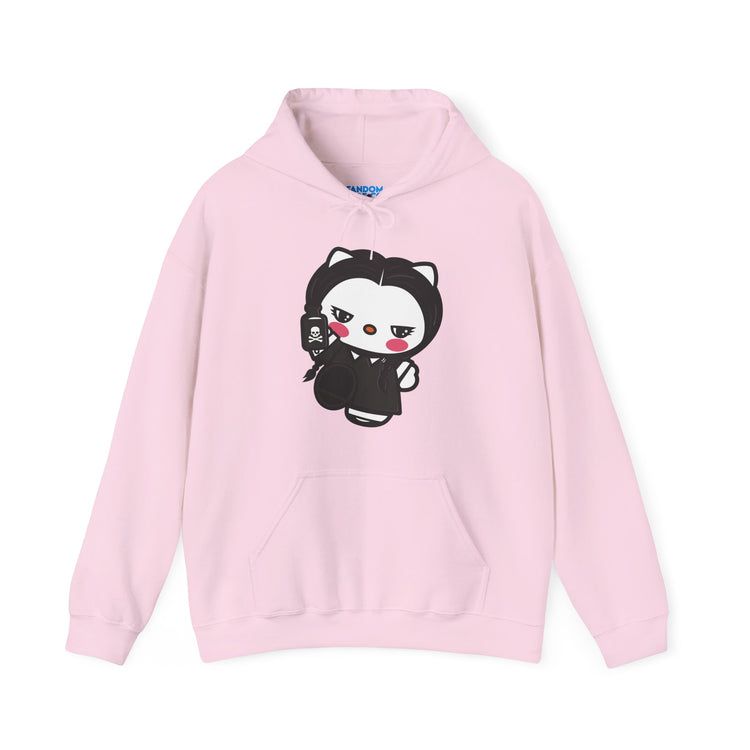Wednesday Kitty Hoodie - Fandom-Made