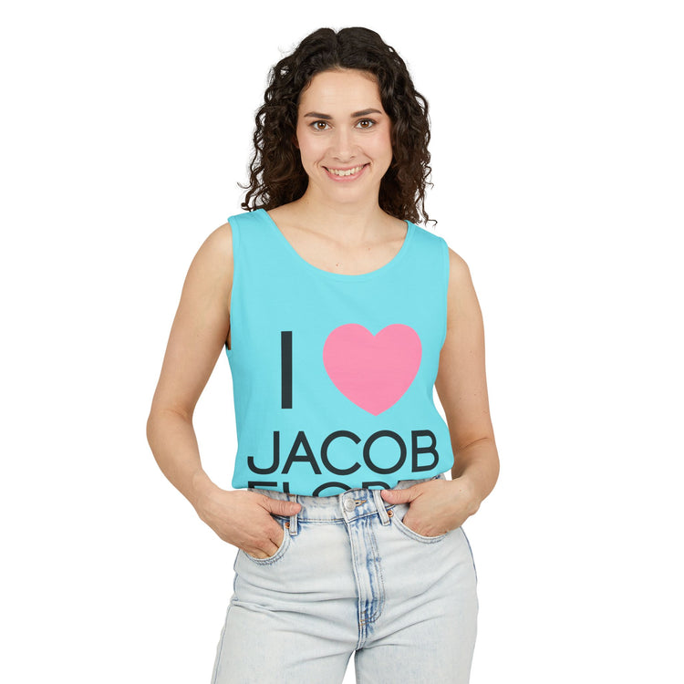 I Love Jacob Elordi Unisex Tank Top - Fandom-Made