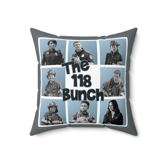 The 118 Bunch Square Pillow - Fandom-Made