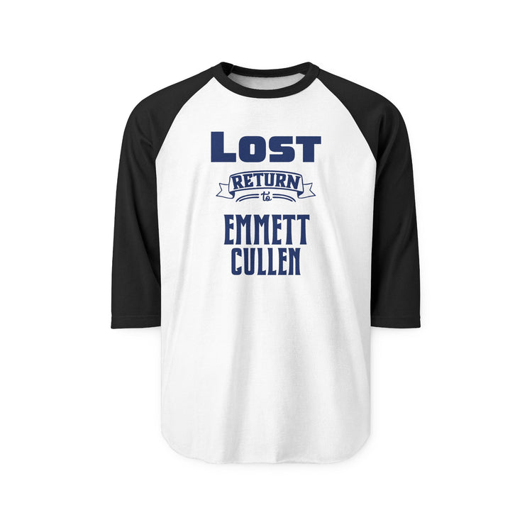 Lost Return To Emmett Cullen 3/4 Raglan Shirt - Fandom-Made