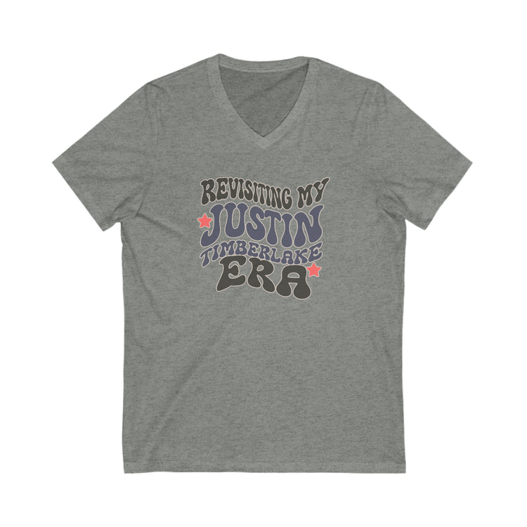 Justin Era V-Neck Tee - Fandom-Made