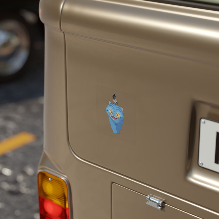 Did I Do That Transparent Sticker - Fandom-Made